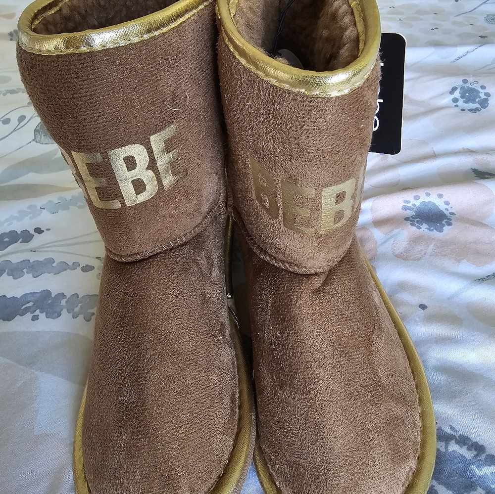 Bebe girls boots Faux Fur Lin